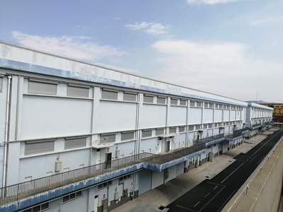 海顿卷帘窗红塔仓库外遮阳项目