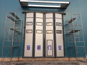 海顿重型折叠门工业大门